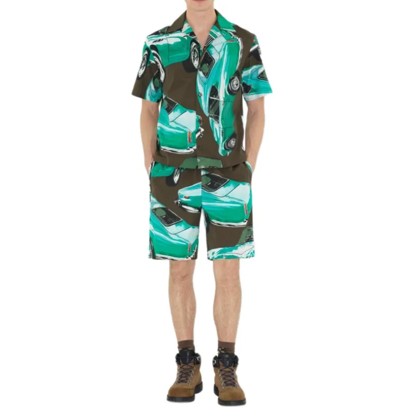 Burberry SS25 Shirt Men's Green-1