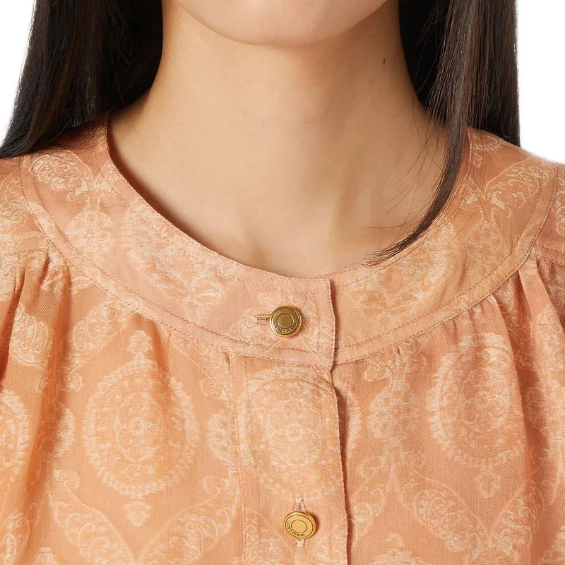 Loro Piana SS25 Shirt Women's Apricot-5