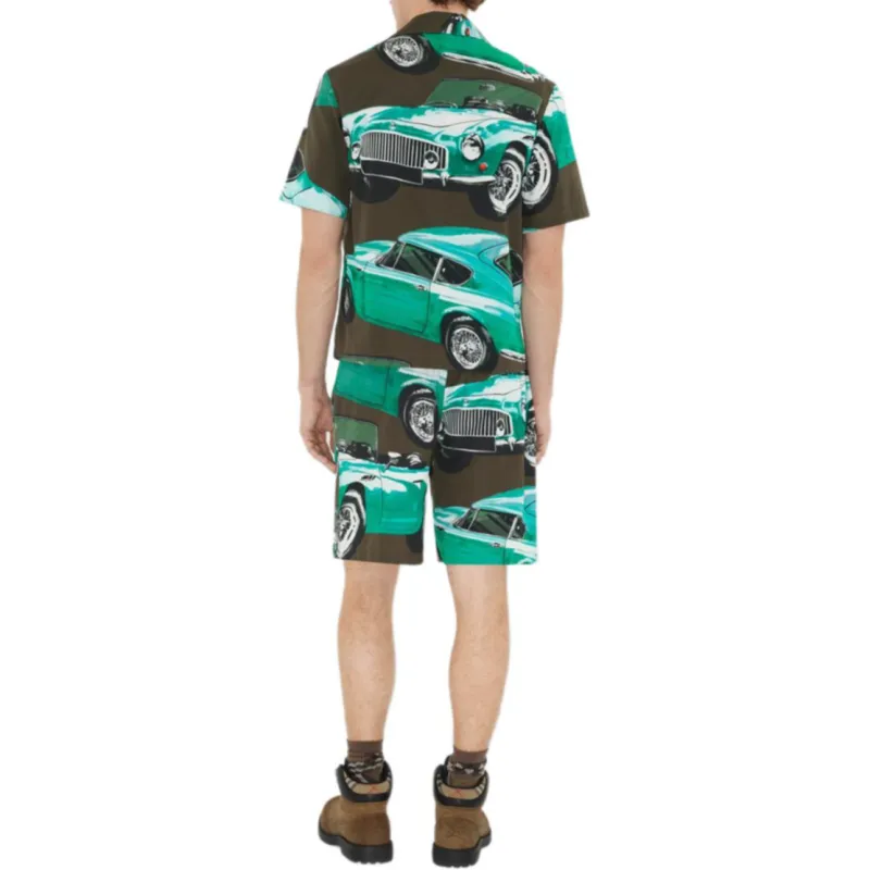 Burberry SS25 Shirt Men's Green-2