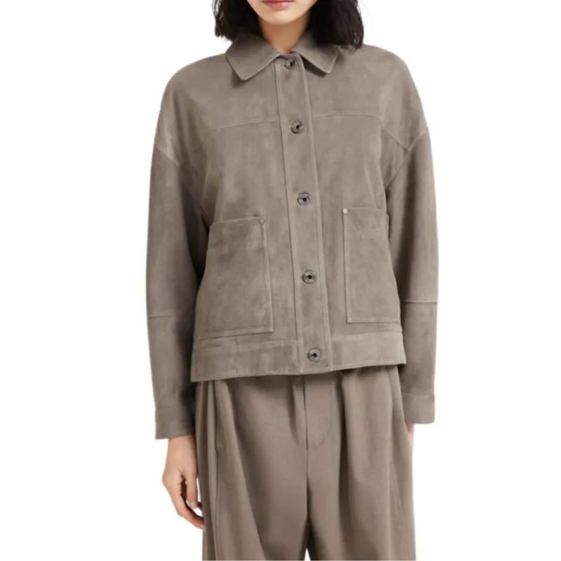 Brunello Cucinelli Leather Jacket-3