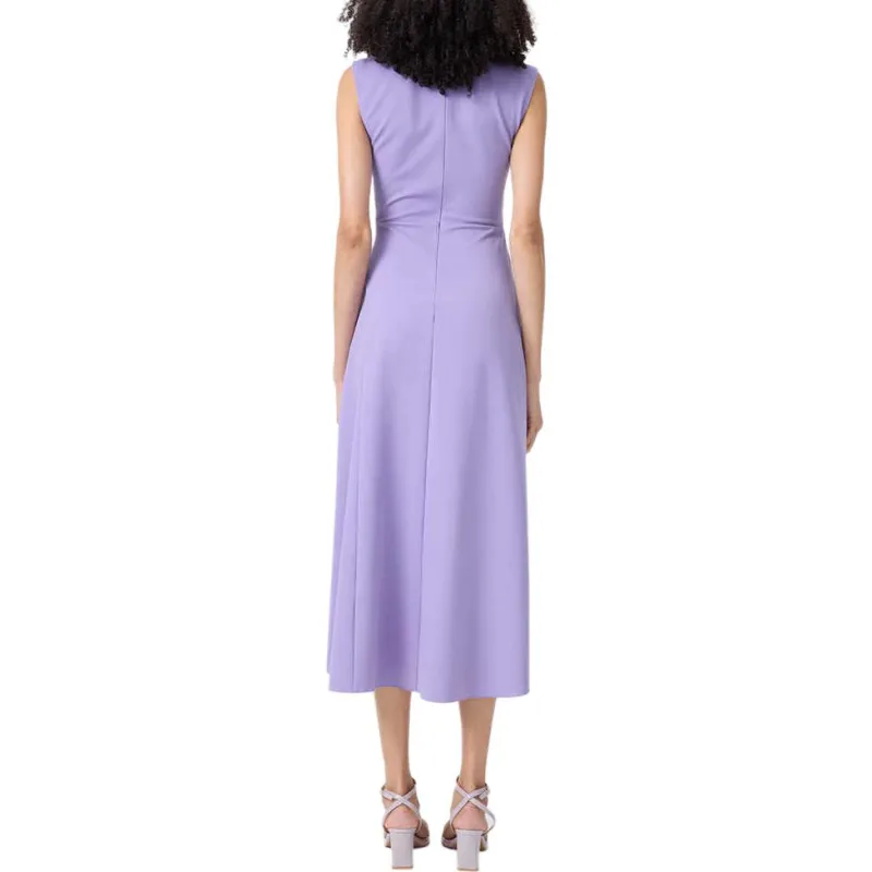 Diane Von Furstenberg FW25 Sleeveless Dress Women's Lilac Purple-3