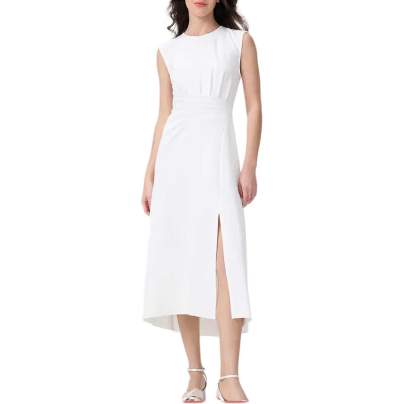 Diane Von Furstenberg FW25 Sleeveless Dress Women's White-2