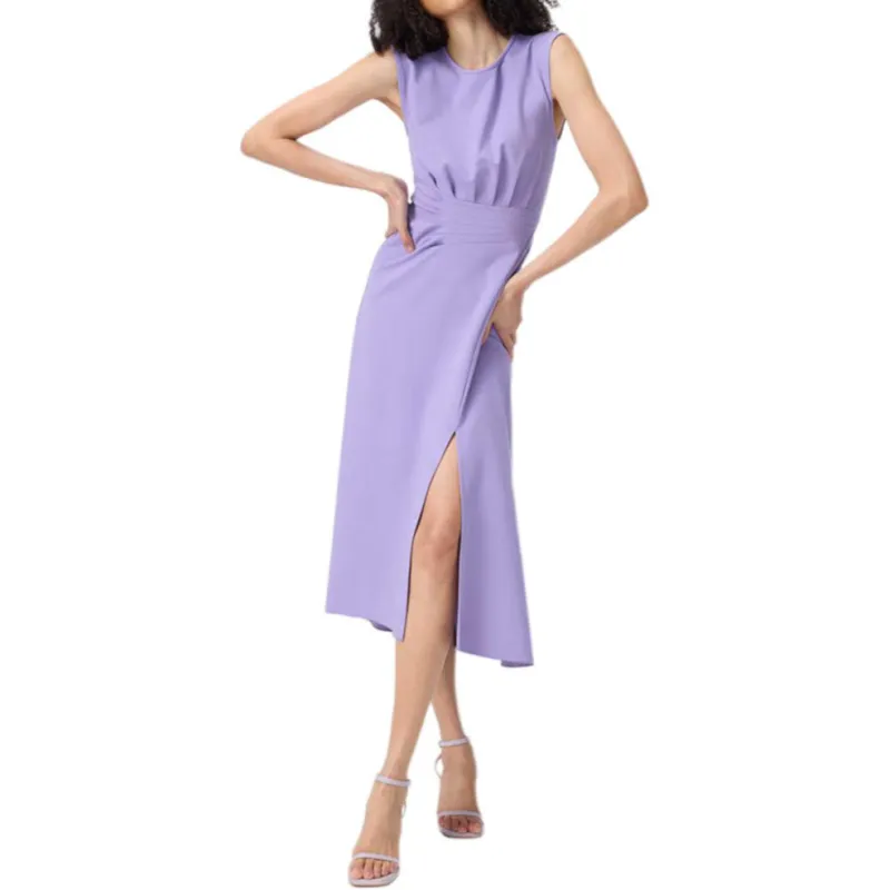 Diane Von Furstenberg FW25 Sleeveless Dress Women's Lilac Purple-2