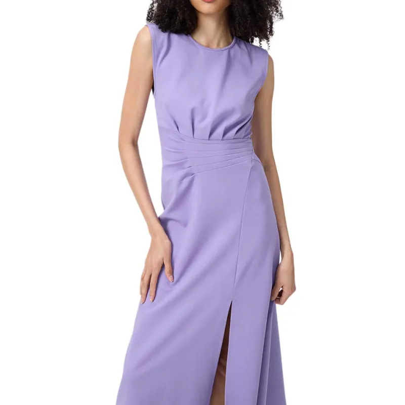 Diane Von Furstenberg FW25 Sleeveless Dress Women's Lilac Purple-4