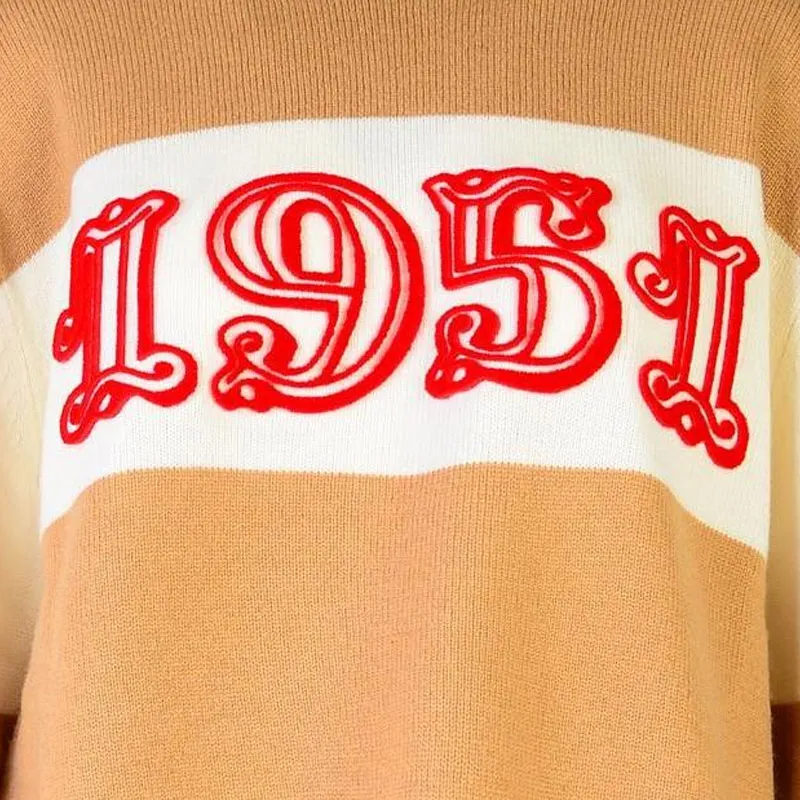 MaxMara Star Patterned Crewneck Jumper-3
