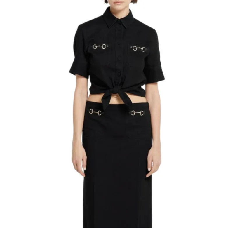 GUCCI Shirts Women's Black-2