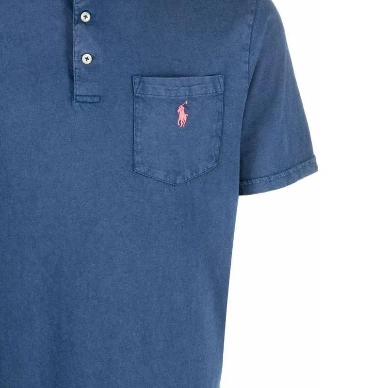 Polo Ralph Lauren Polo Shirts Men Blue-4