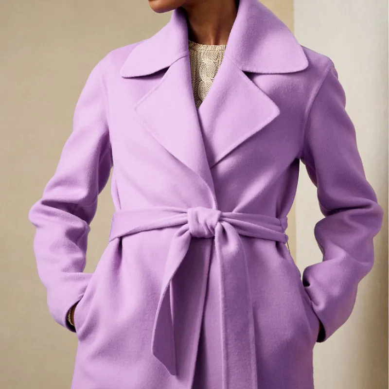 Polo Ralph Lauren Velvet Jackets Women's Purple-4