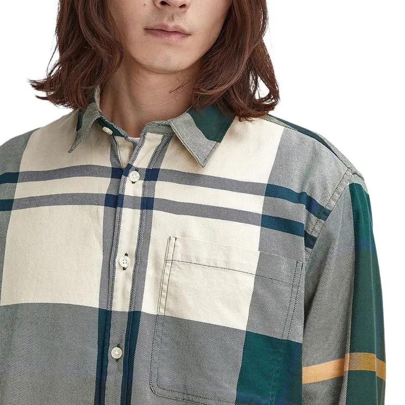 BARBOUR Shirts Men Green-6