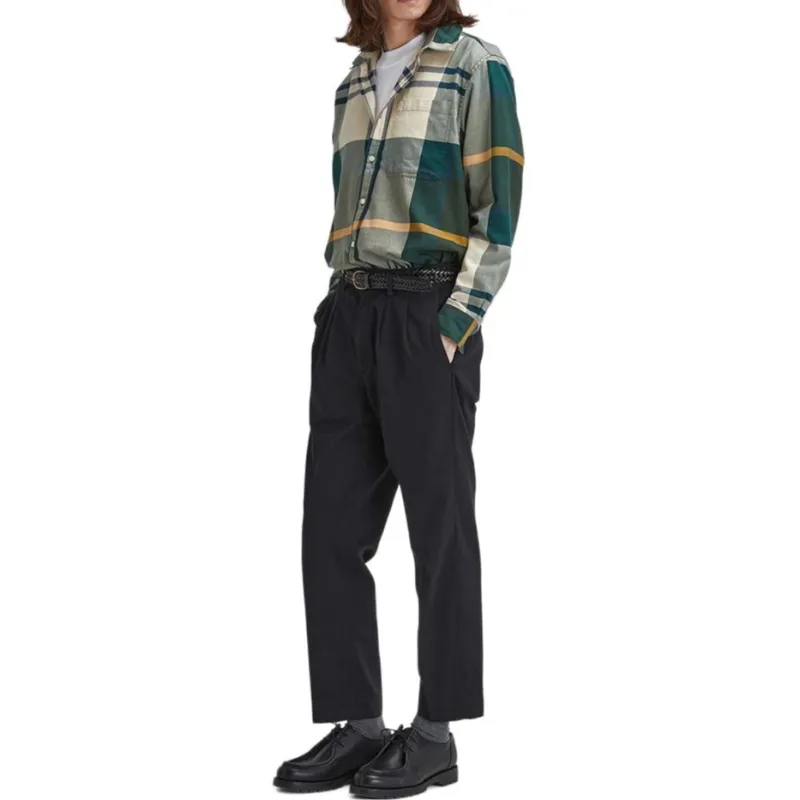 BARBOUR Shirts Men Green-4