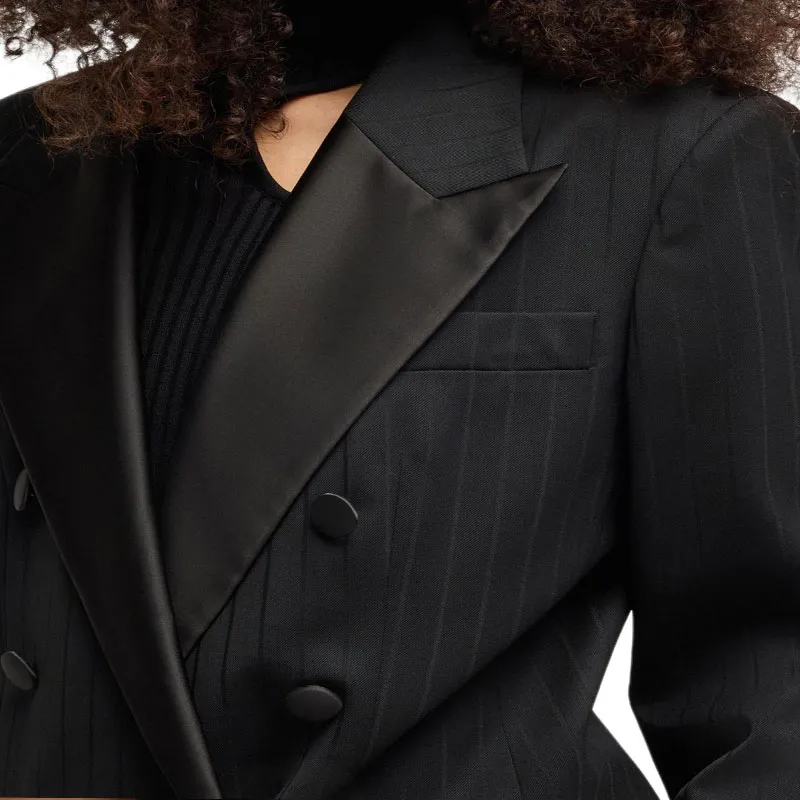 HUGO BOSS Business Suit Coat Women's Black-5