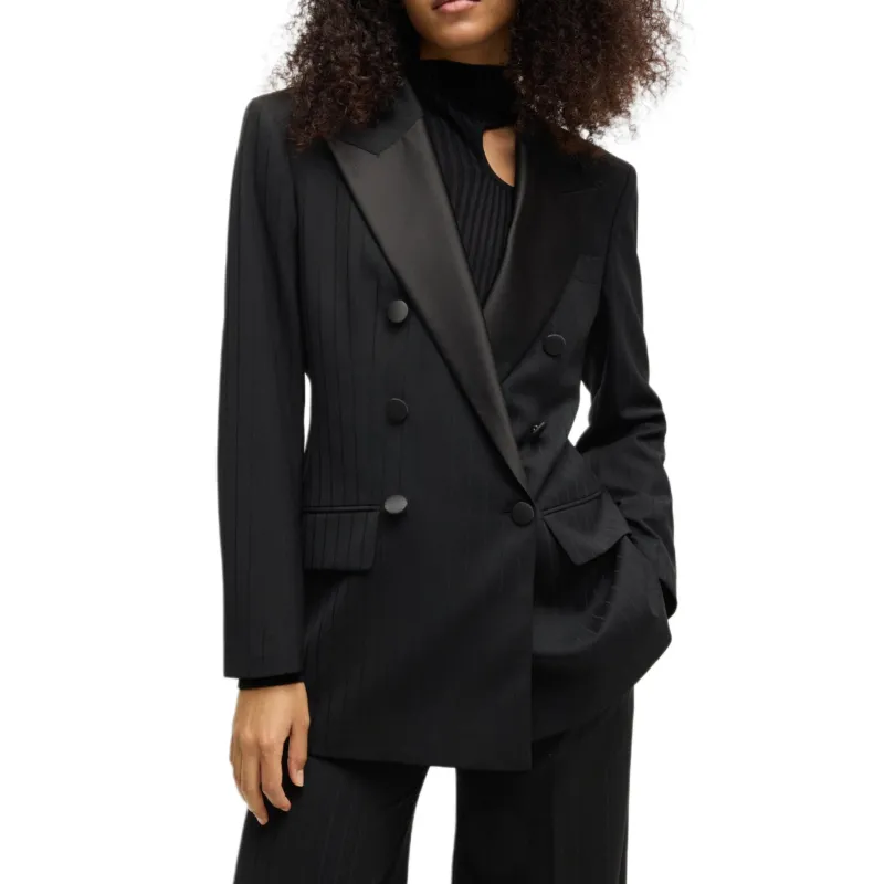 HUGO BOSS Business Suit Coat Women's Black-2