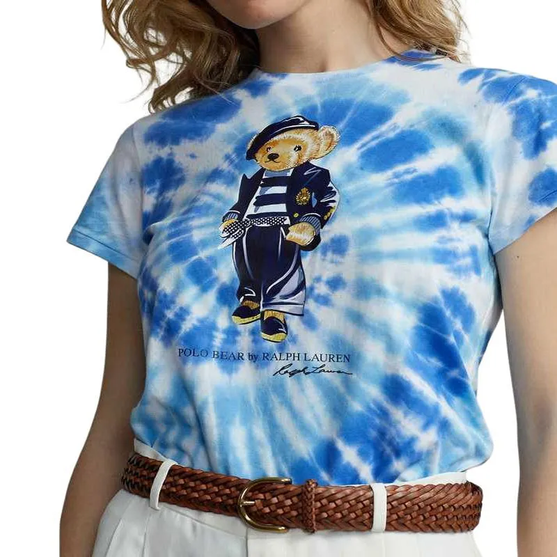 Polo Ralph Lauren SS22 T Shirt Women's Blue-4
