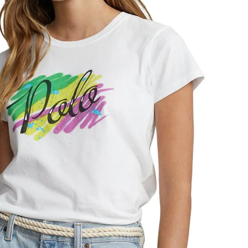 Polo Ralph Lauren SS23 T Shirt Women's White-4