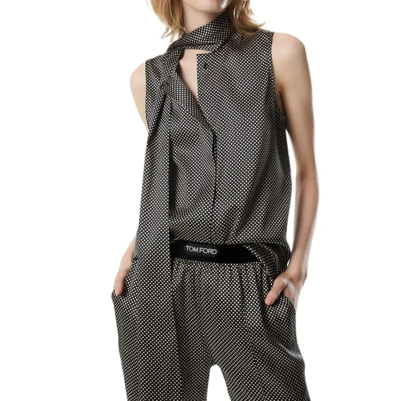 TOM FORD Shirts Women's Black/White-3