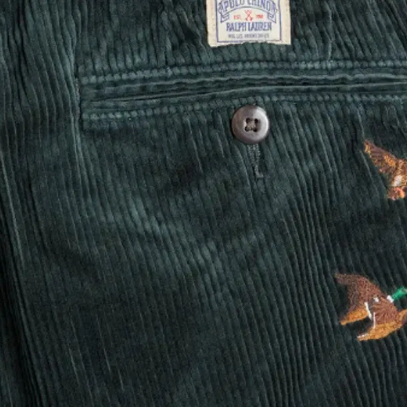 Polo Ralph Lauren Casual Pants Men's Dark Forest Green-2