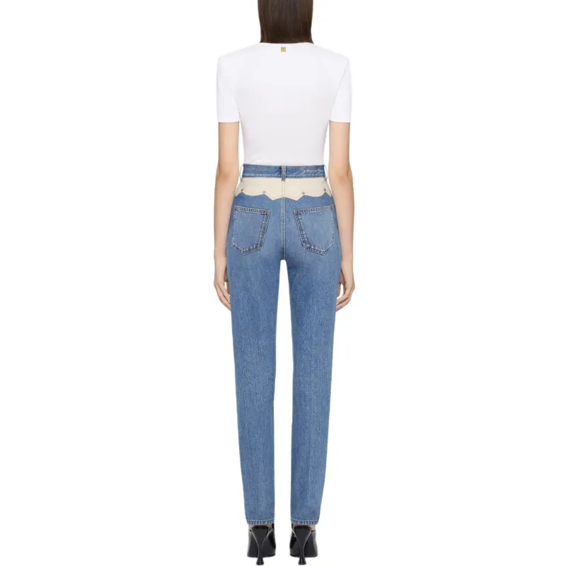 Givenchy Yoke Slim Fit Jeans 'Denim Blue'-2