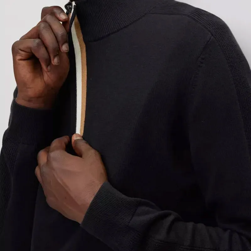 HUGO BOSS FW22 Sweater Men's Black-4