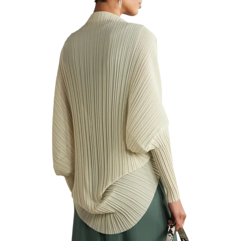 MaxMara Vesuvio Pleated Open Front Shrug-2