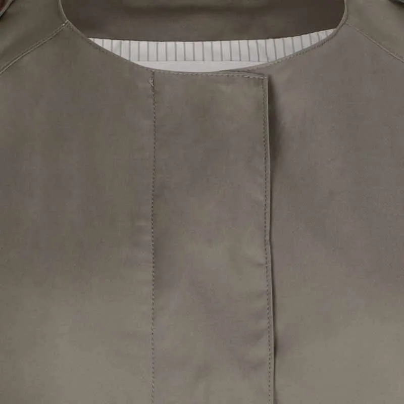MaxMara Trench Coat Women's Gray-2