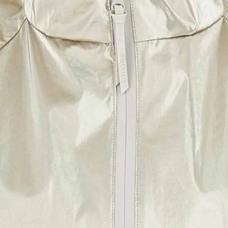 MaxMara Zip Up Metallic Jacket-3