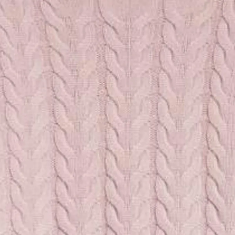 MaxMara Odessa Collection Cable Knit Cashmere Jumper Sweater Women's Pink-4