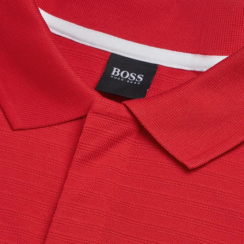 HUGO BOSS Polo Shirt Unisex Red-3