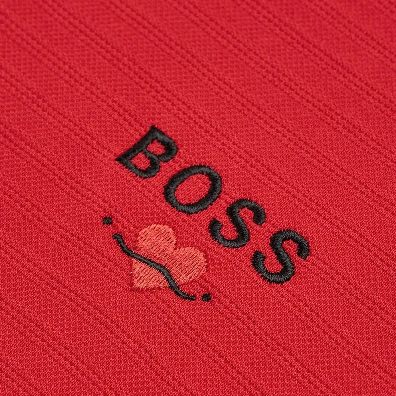 HUGO BOSS Polo Shirt Unisex Red-2