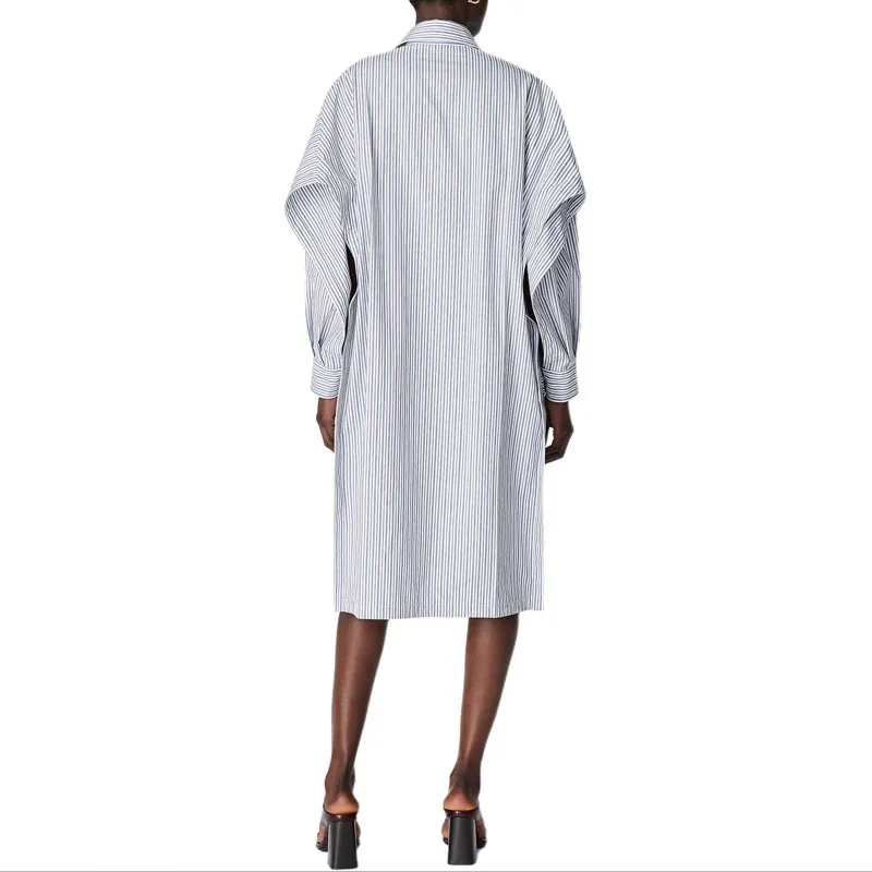 Bottega Veneta SS25 Long Sleeved Dress Women's White-1