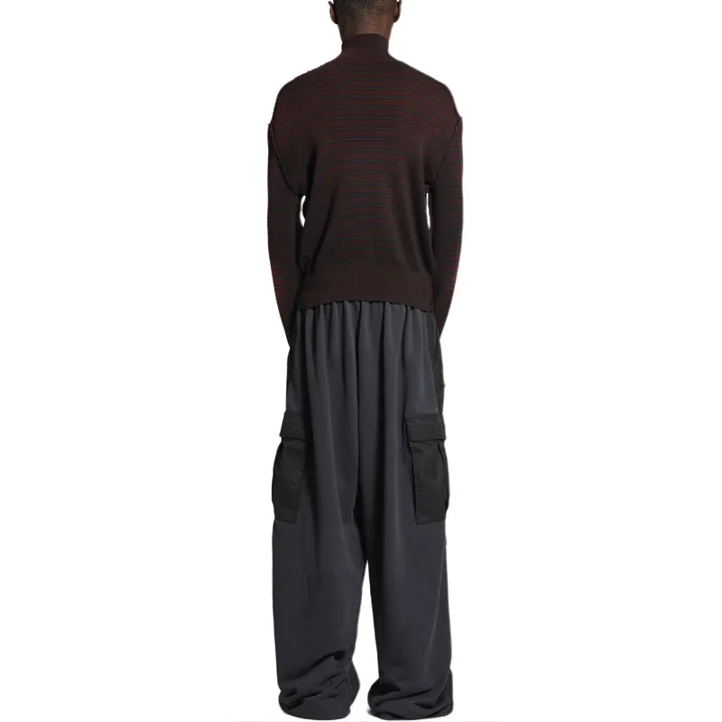 Balenciaga Knitwear Regular Fit Men's Black Red-3