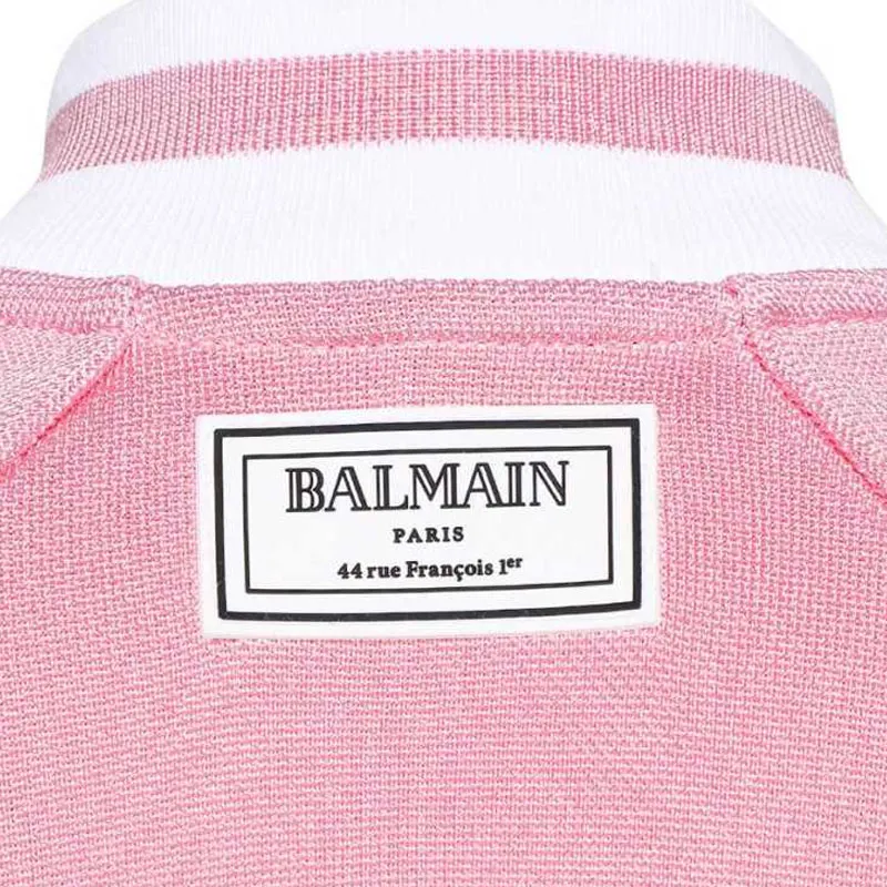 BALMAIN Jackets & Coats Women's Pink-4