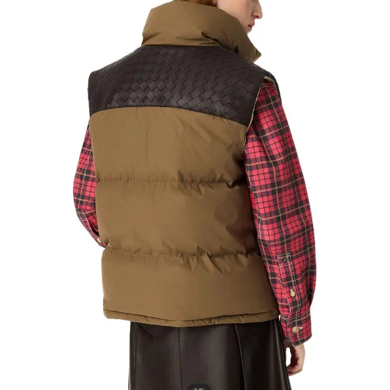 Bottega Veneta Frosted Poplin Puffer Gilet-3
