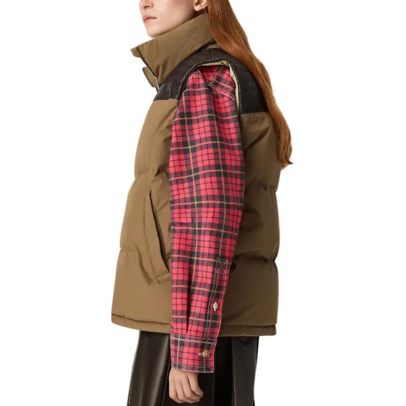 Bottega Veneta Frosted Poplin Puffer Gilet-1