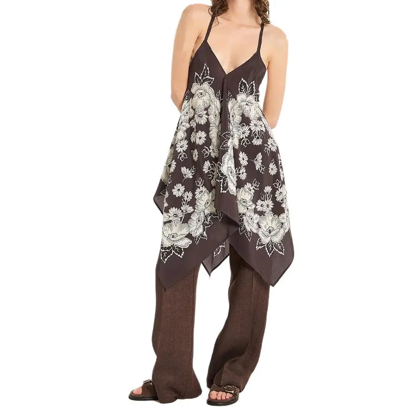 PAROSH Suit Trouser Women's Brown-3