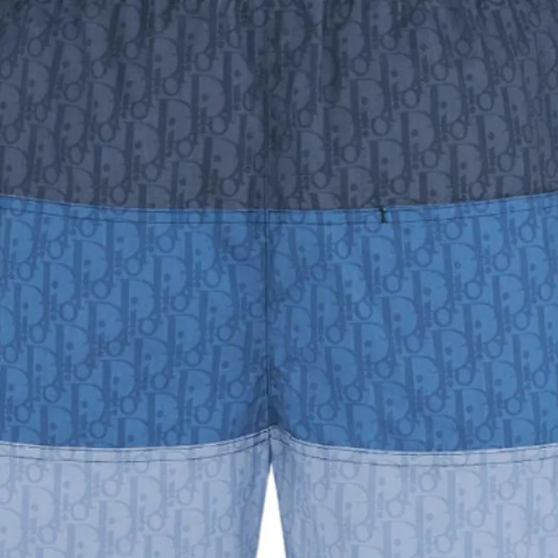 DIOR FW25 Swimming Shorts Men's Blue-3
