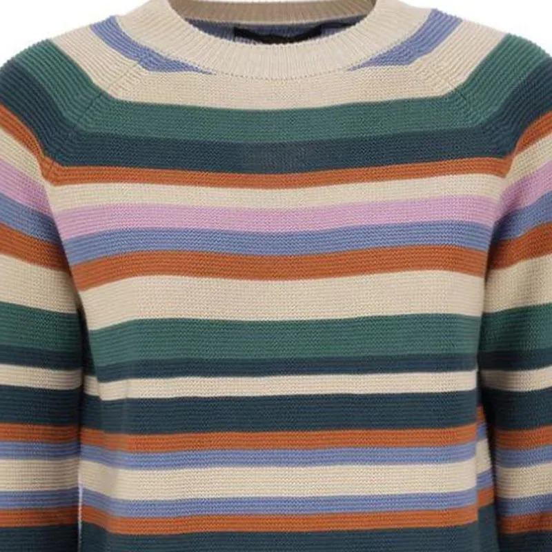 WEEKEND MaxMara Linz Striped Knit Jumper-4