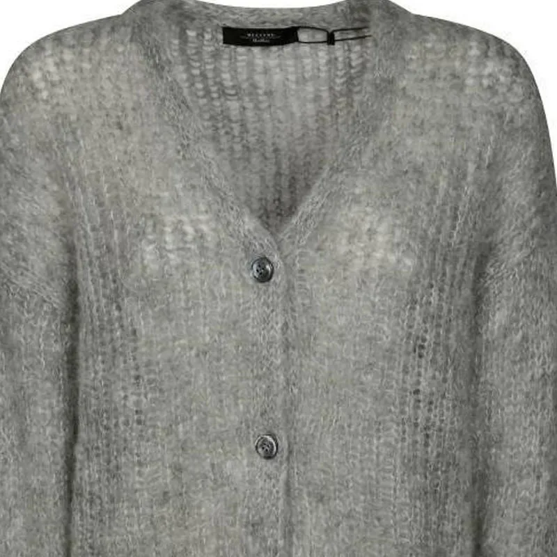 WEEKEND MaxMara Pontiac Button Up V Neck Cardigan-2