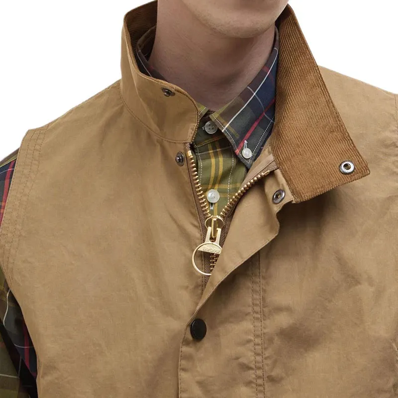 BARBOUR Vests Men Khaki-6