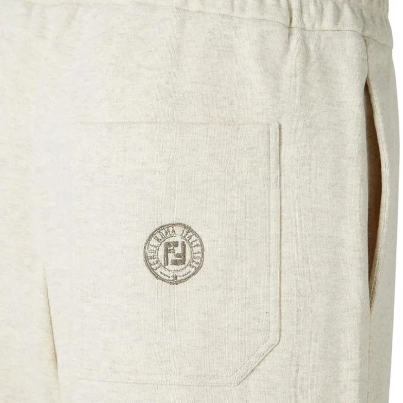 FENDI SS25 Casual Shorts Men's Light Gray-2