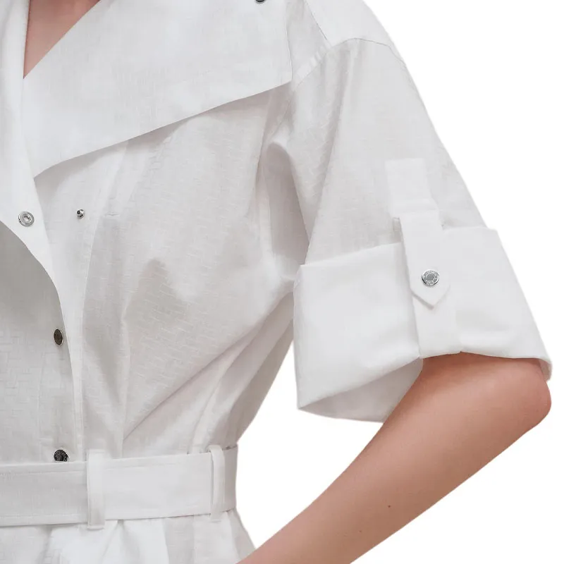 HERMES Jumpsuits Women's White-5