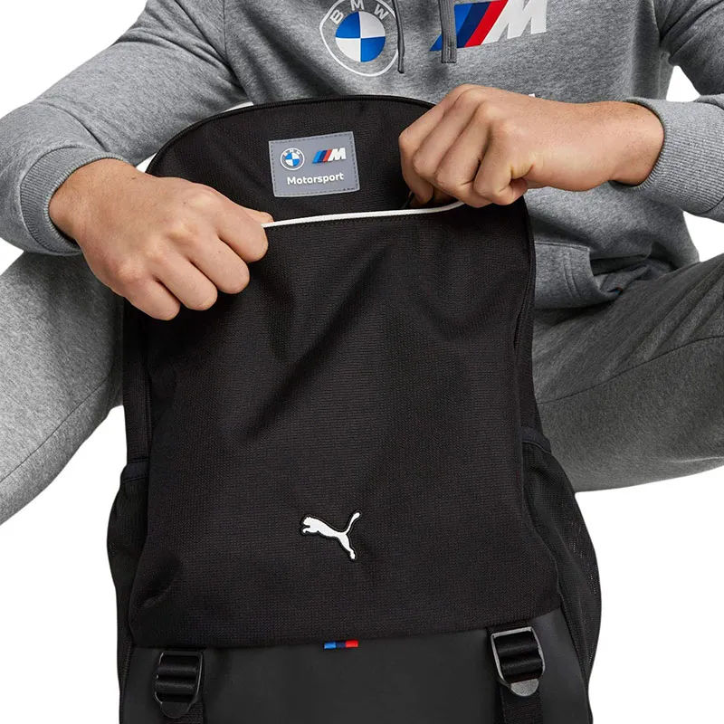 PUMA BMW M Motorsport Polyester Backpack Men's Black-3