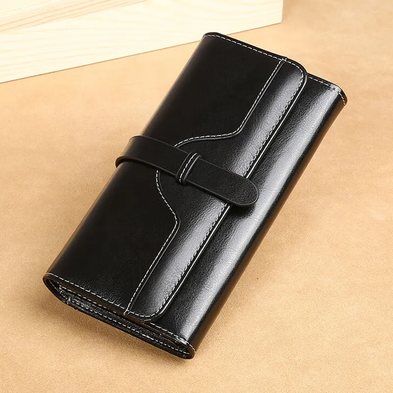 Gorora Cow Leather Wallet Regular Women's Multicolor-7