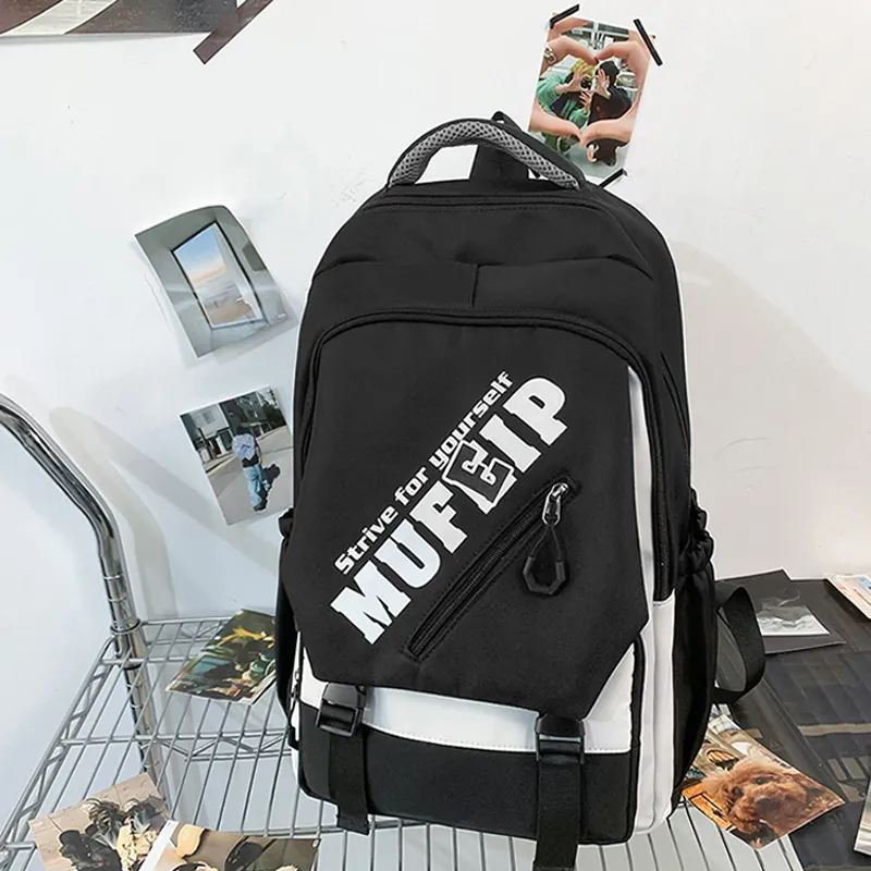 SUN EARTH &U Nylon Backpack Unisex Multicolor-1