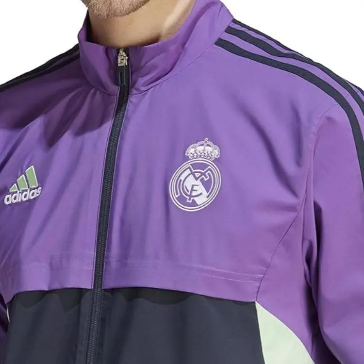 Adidas Real Madrid Jacket Men's Purple-4