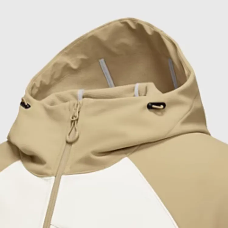 Skechers Mountain And Wild Outdoor Series Jacket Unisex Birch Apricot-2