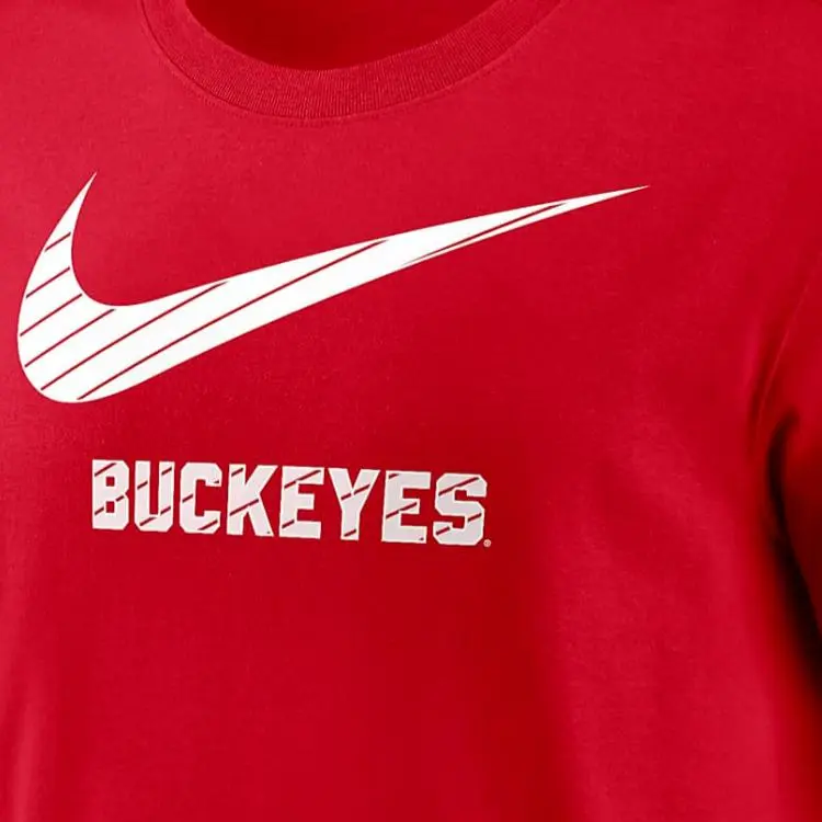 Nike Ohio State Buckeyes Campus Mascot Men's Nike College T Shirt-3