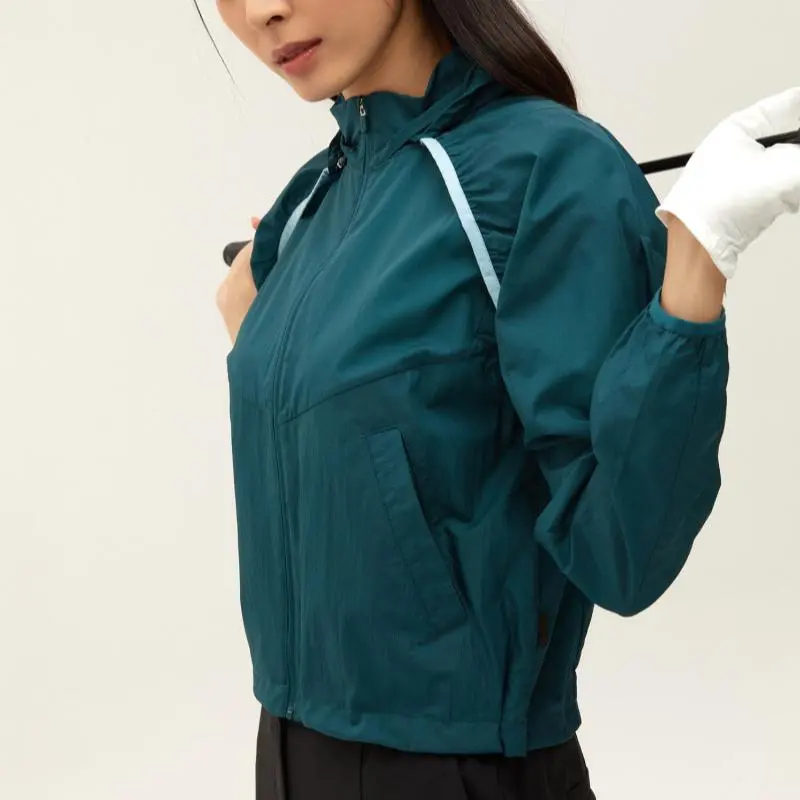 DESCENTE Jackets & Coats Women's Green-3