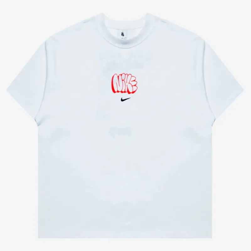 Nike Solo Swoosh FW24 T Shirt Men's White-3