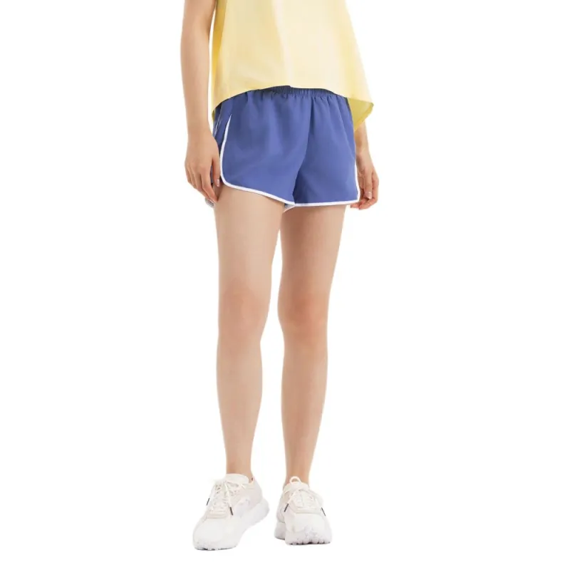 DECATHLON Casual Shorts Women's Gray Slate Blue/Snow-2