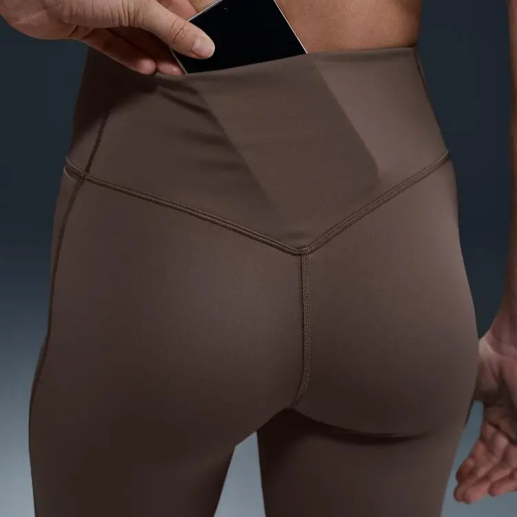 Nike Universa Women's Medium Support High Waisted Full Length Leggings With Pockets-4